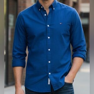 344. TOMMY HILFIGER | Men’s Navy Oxford Button Down 23/30